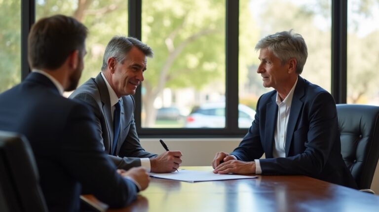 The dedicated trusts staff at The Law Firm of Steven F Bliss Esq focused on Riverside County trust matters meets with clients to manage the trust administration process to sign vital paperwork discussing How does a generation skipping trust manage jurisdictional and venue issues