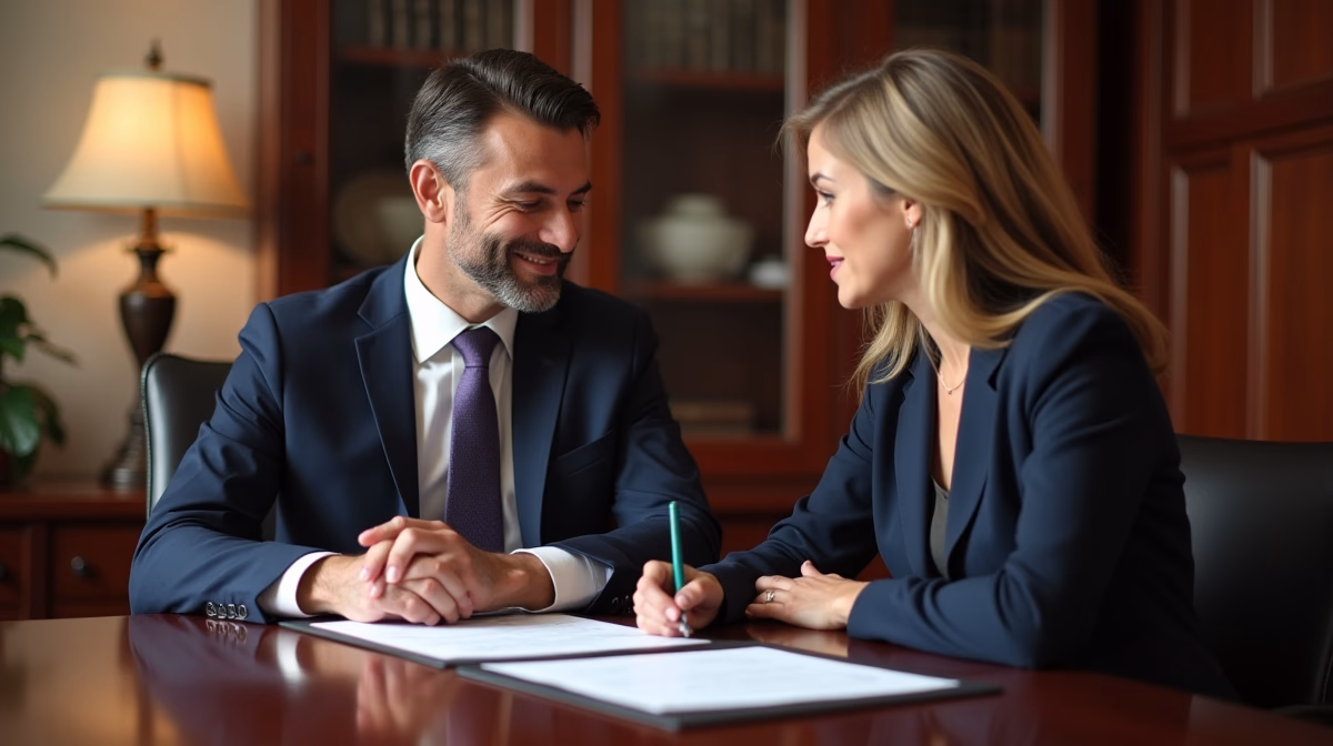 The dedicated trusts staff at The Law Firm of Steven F Bliss Esq focused on Riverside County trust matters meets with clients to manage the trust administration process to sign vital paperwork discussing How does a generation skipping trust provide structure and continuity