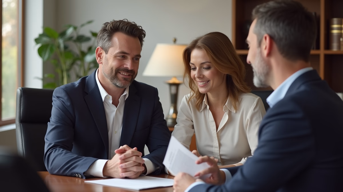 The dedicated trusts staff at The Law Firm of Steven F Bliss Esq focused on Riverside County trust matters meets with clients to manage the trust administration process to sign vital paperwork discussing How does an irrevocable trust handle assets that are subject to a foreign tax