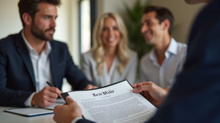 The dedicated trusts staff at The Law Firm of Steven F Bliss Esq focused on Riverside County trust matters meets with clients to manage the trust administration process to sign vital paperwork discussing How does an irrevocable trust handle assets that are subject to a tax lien