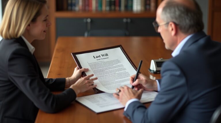The dedicated trusts staff at The Law Firm of Steven F Bliss Esq focused on Riverside County trust matters meets with clients to manage the trust administration process to sign vital paperwork discussing How does an irrevocable trust handle distributions to a beneficiary with special needs