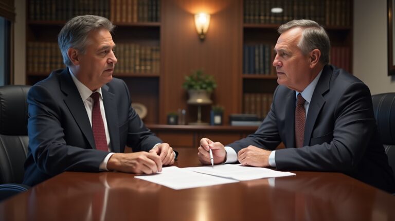 The dedicated trusts staff at The Law Firm of Steven F Bliss Esq focused on Riverside County trust matters meets with clients to manage the trust administration process to sign vital paperwork discussing How does trust funding eliminate conflict for heirs