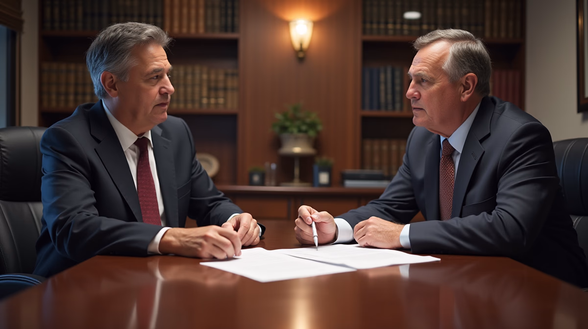 The dedicated trusts staff at The Law Firm of Steven F Bliss Esq focused on Riverside County trust matters meets with clients to manage the trust administration process to sign vital paperwork discussing How does trust funding eliminate conflict for heirs