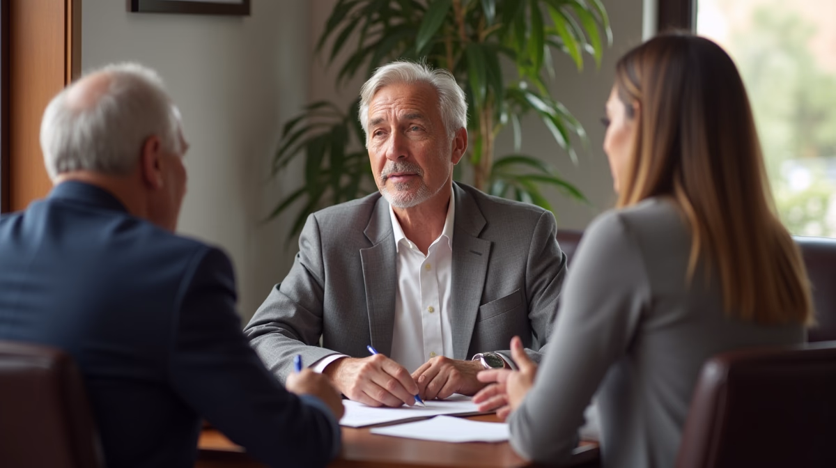 The dedicated trusts staff at The Law Firm of Steven F Bliss Esq focused on Riverside County trust matters meets with clients to manage the trust administration process to sign vital paperwork discussing How does trust funding protect against beneficiary disputes