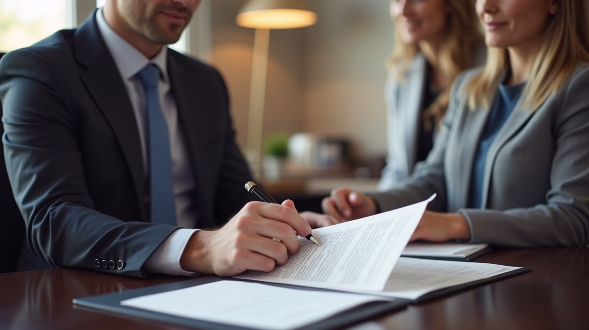 The probate staff working under Managing Partner Steven Farley Bliss focused on Riverside County probate matters is shown meeting with clients in our Southern California office addressing critical legal details discussing How to File an Objection to Probate