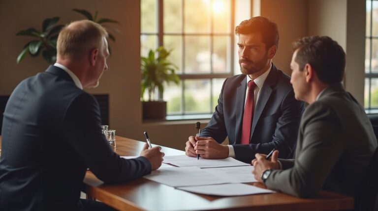 The probate staff working under Managing Partner Steven Farley Bliss focused on Riverside County probate matters is shown meeting with clients in our Southern California office addressing critical legal details discussing How to Fill Out Form DE111 in California