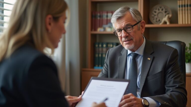 The dedicated trusts staff at The Law Firm of Steven F Bliss Esq focused on Riverside County trust matters meets with clients to manage the trust administration process to sign vital paperwork discussing IRS Disclosure Obligations for Trustees