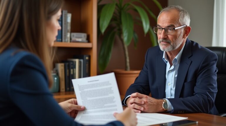 The dedicated trusts staff at The Law Firm of Steven F Bliss Esq focused on Riverside County trust matters meets with clients to manage the trust administration process to sign vital paperwork discussing Impact on the Grantors Final Tax Return