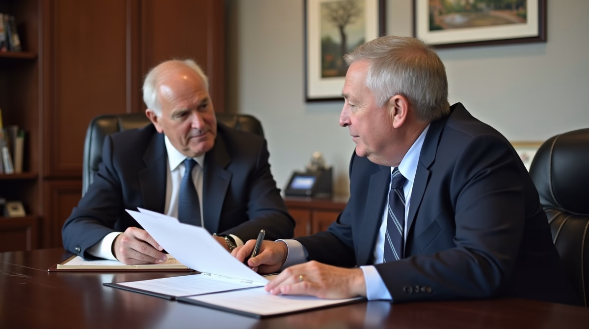 The dedicated trusts staff at The Law Firm of Steven F Bliss Esq focused on Riverside County trust matters meets with clients to manage the trust administration process to sign vital paperwork discussing Is Litigation Effective for Elder Abuse Victims