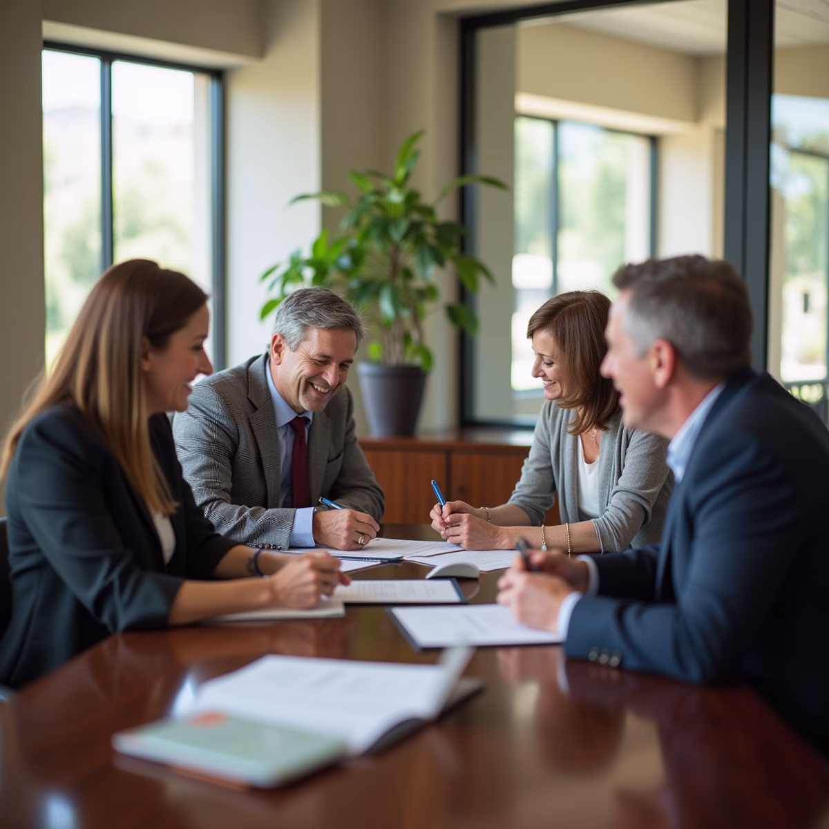 The probate staff working under Managing Partner Steven Farley Bliss focused on Riverside County probate matters is shown meeting with clients in our Southern California office addressing critical legal details discussing Is Recording Phone Calls with Creditors Legal in California