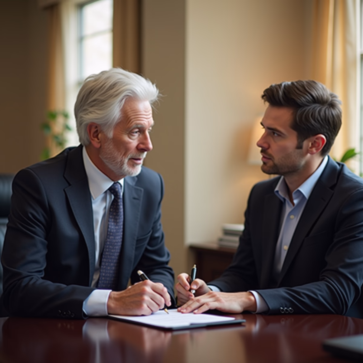 The probate staff working under Managing Partner Steven Farley Bliss focused on Riverside County probate matters is shown meeting with clients in our Southern California office addressing critical legal details discussing Is There a Formal Dress Code for Probate Court