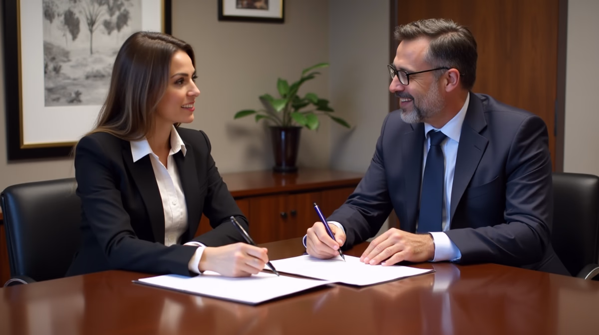 The dedicated trusts staff at The Law Firm of Steven F Bliss Esq focused on Riverside County trust matters meets with clients to manage the trust administration process to sign vital paperwork discussing Is a fixed percentage payout possible with a CRUT