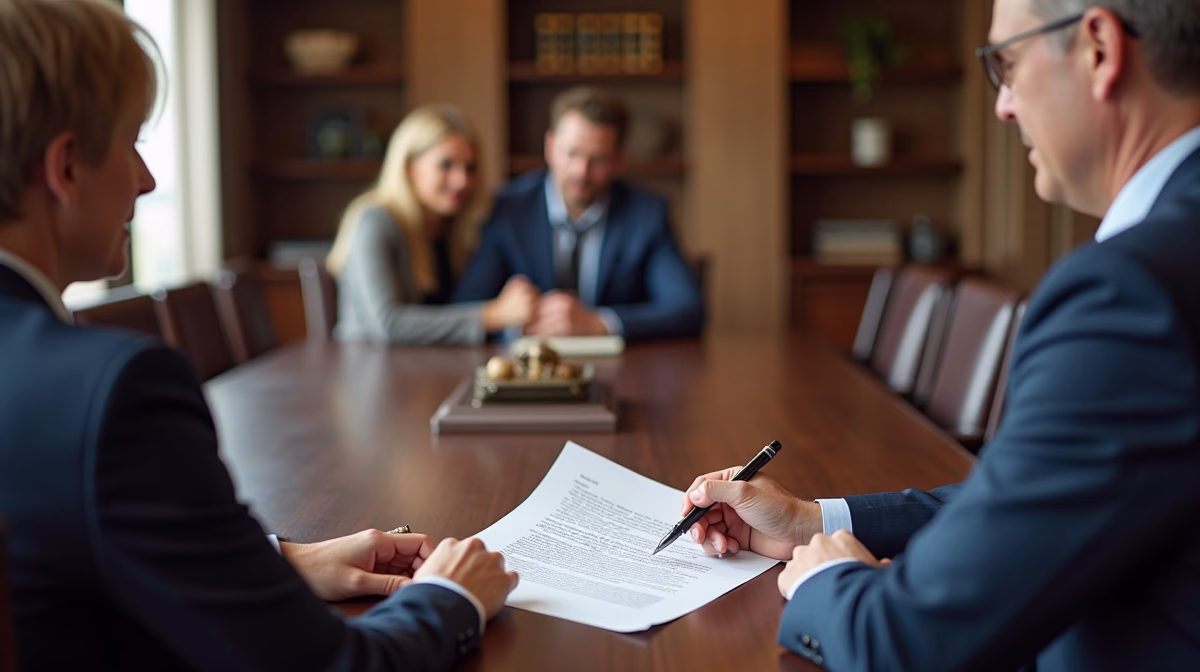 The dedicated trusts staff at The Law Firm of Steven F Bliss Esq focused on Riverside County trust matters meets with clients to manage the trust administration process to sign vital paperwork discussing Is a free consultation available to discuss Temecula trust funding