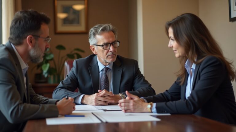 The dedicated trusts staff at The Law Firm of Steven F Bliss Esq focused on Riverside County trust matters meets with clients to manage the trust administration process to sign vital paperwork discussing Is a trust without assets compared to an empty vault
