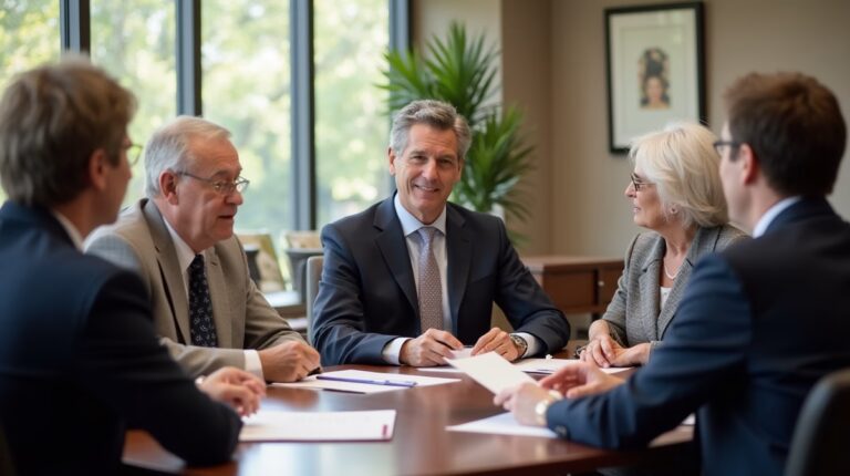 The probate staff working under Managing Partner Steven Farley Bliss focused on Riverside County probate matters is shown meeting with clients in our Southern California office addressing critical legal details discussing Is the Executor Liable for Estate Debts