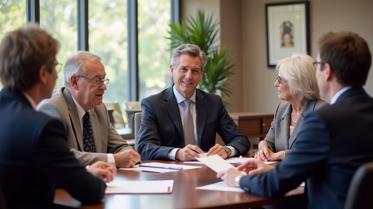 The probate staff working under Managing Partner Steven Farley Bliss focused on Riverside County probate matters is shown meeting with clients in our Southern California office addressing critical legal details discussing Is the Executor Liable for Estate Debts