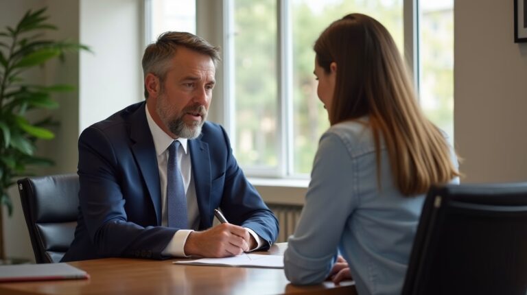 The probate staff working under Managing Partner Steven Farley Bliss focused on Riverside County probate matters is shown meeting with clients in our Southern California office addressing critical legal details discussing Judge vs Commissioner What is the Difference