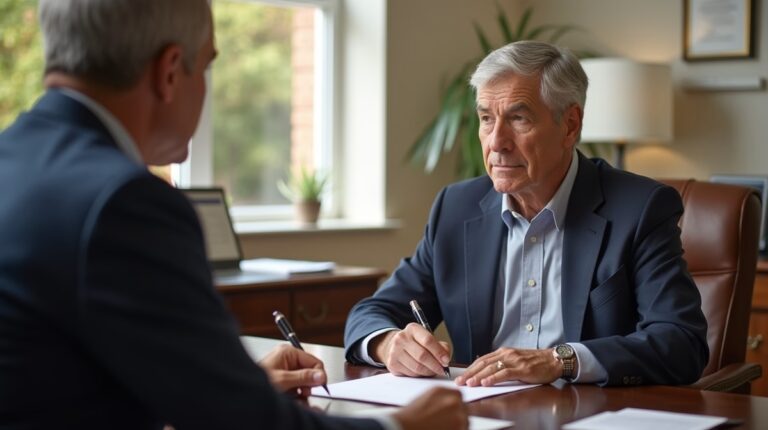 The probate staff working with Managing Partner Steven Farley Bliss helping Riverside County families from our San Diego office consults with appointed administrators in our San Diego office handling critical legal details discussing Leaving Money to a Minor Without Access at 18