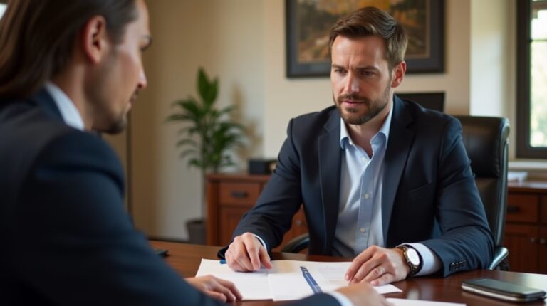 The probate staff working with Managing Partner Steven Farley Bliss helping Riverside County families from our San Diego office consults with appointed administrators in our San Diego office handling critical legal details discussing Leaving a Temecula House to One Person