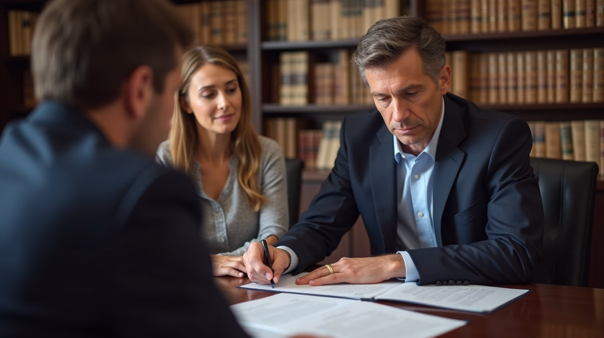 The probate staff working under Managing Partner Steven Farley Bliss focused on Riverside County probate matters is shown meeting with clients in our Southern California office addressing critical legal details discussing Limit for Small Value Real Property