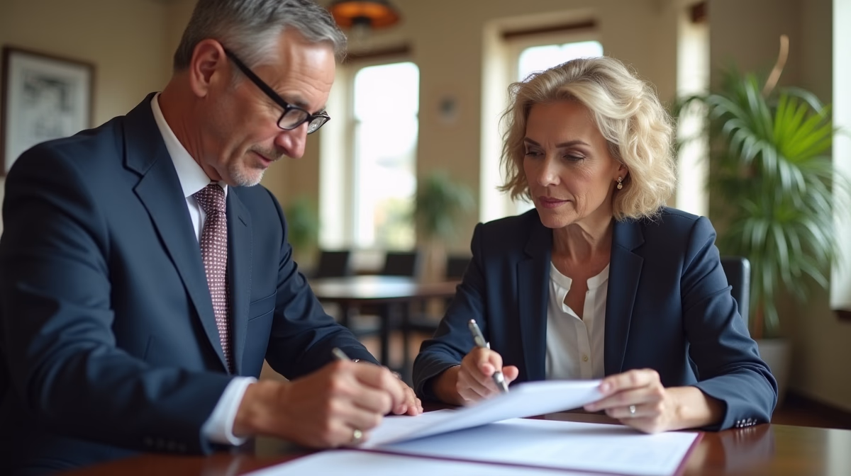 The probate staff working under Managing Partner Steven Farley Bliss focused on Riverside County probate matters is shown meeting with clients in our Southern California office addressing critical legal details discussing Moving Assets to Trust After Death