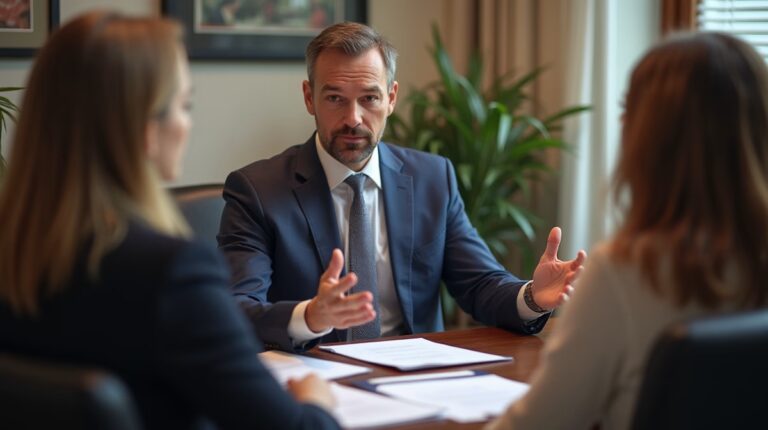 The probate staff working under Managing Partner Steven Farley Bliss focused on Riverside County probate matters is shown meeting with clients in our Southern California office addressing critical legal details discussing Must I Pay Credit Card Debt from the Estate