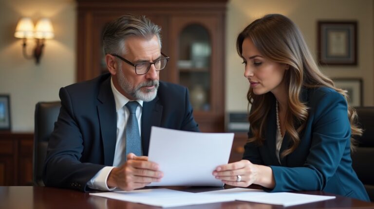 The probate staff working under Managing Partner Steven Farley Bliss focused on Riverside County probate matters is shown meeting with clients in our Southern California office addressing critical legal details discussing Must Witnesses See the Signing