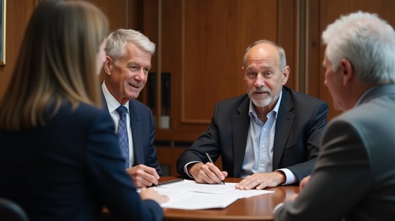 The probate staff working under Managing Partner Steven Farley Bliss focused on Riverside County probate matters is shown meeting with clients in our Southern California office addressing critical legal details discussing Must a Will Be Notarized to Be Valid