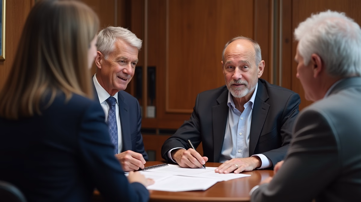 The probate staff working under Managing Partner Steven Farley Bliss focused on Riverside County probate matters is shown meeting with clients in our Southern California office addressing critical legal details discussing Must a Will Be Notarized to Be Valid