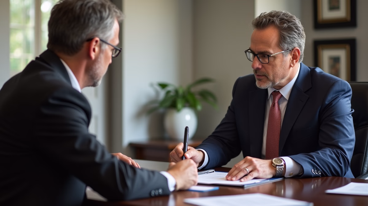 The probate staff working under Managing Partner Steven Farley Bliss focused on Riverside County probate matters is shown meeting with clients in our Southern California office addressing critical legal details discussing Obtaining Franchise Tax Board Clearance