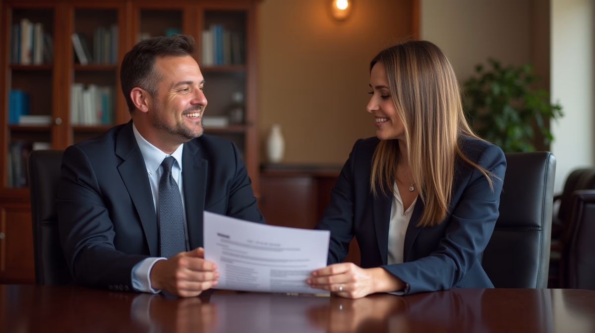The probate staff working under Managing Partner Steven Farley Bliss focused on Riverside County probate matters is shown meeting with clients in our Southern California office addressing critical legal details discussing Paying Debts Before Small Estate Filing