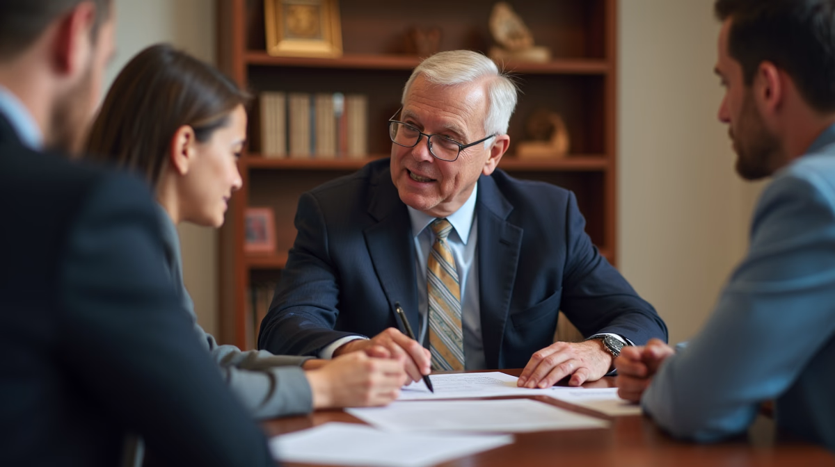 The probate staff working under Managing Partner Steven Farley Bliss focused on Riverside County probate matters is shown meeting with clients in our Southern California office addressing critical legal details discussing Paying Federal Income Taxes During Probate