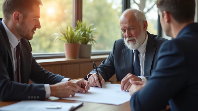 The probate staff working under Managing Partner Steven Farley Bliss focused on Riverside County probate matters is shown meeting with clients in our Southern California office addressing critical legal details discussing Petition for Family Allowance