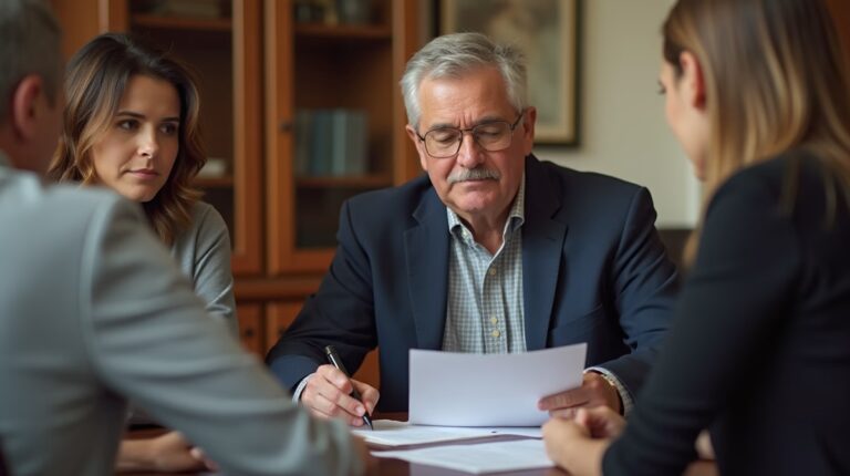 The probate staff working under Managing Partner Steven Farley Bliss focused on Riverside County probate matters is shown meeting with clients in our Southern California office addressing critical legal details discussing Petition for Partition of Temecula Property