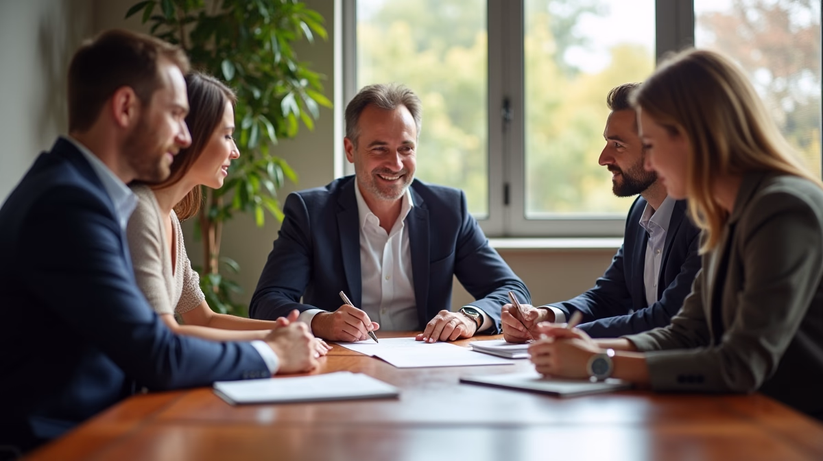 The probate staff working under Managing Partner Steven Farley Bliss focused on Riverside County probate matters is shown meeting with clients in our Southern California office addressing critical legal details discussing Petition for Probate of a Lost Will