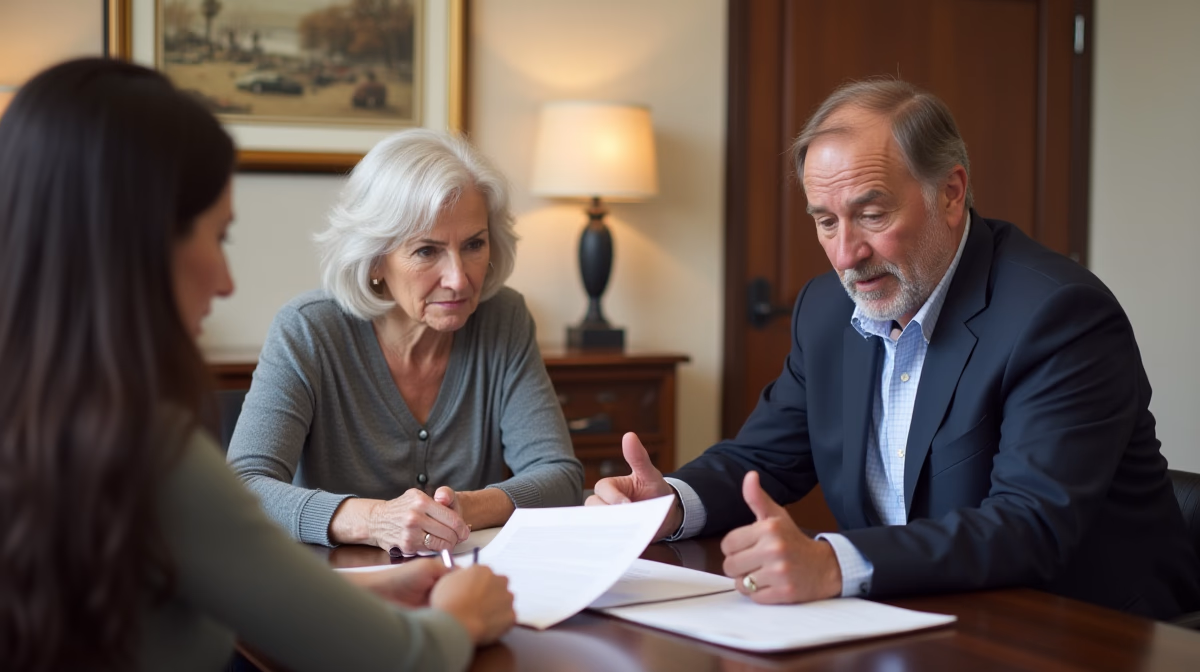 The probate staff working under Managing Partner Steven Farley Bliss focused on Riverside County probate matters is shown meeting with clients in our Southern California office addressing critical legal details discussing Petition for Small Estate SetAside
