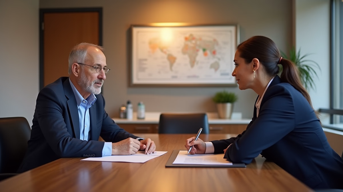 The probate staff working under Managing Partner Steven Farley Bliss focused on Riverside County probate matters is shown meeting with clients in our Southern California office addressing critical legal details discussing Petition for Succession to Real Property