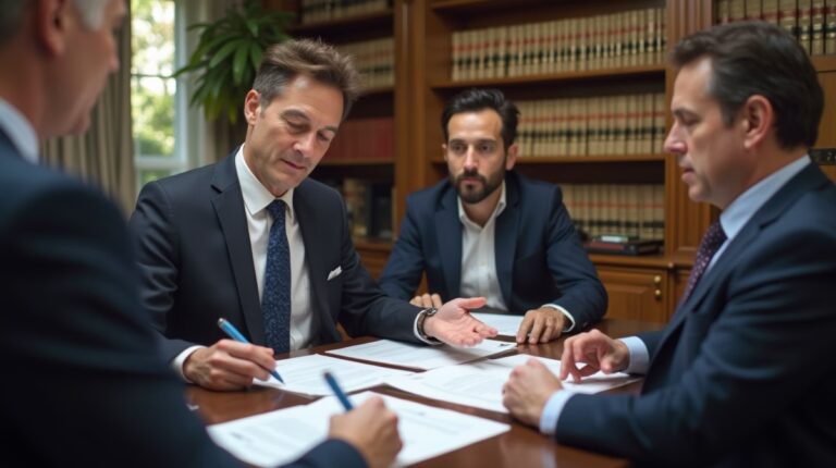 The probate staff working under Managing Partner Steven Farley Bliss focused on Riverside County probate matters is shown meeting with clients in our Southern California office addressing critical legal details discussing Probating a Will Made in Another Country