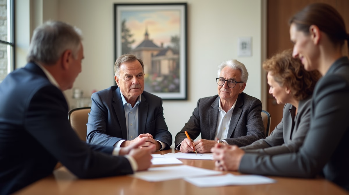 The probate staff working under Managing Partner Steven Farley Bliss focused on Riverside County probate matters is shown meeting with clients in our Southern California office addressing critical legal details discussing Procedure for Trust Creditor Claims