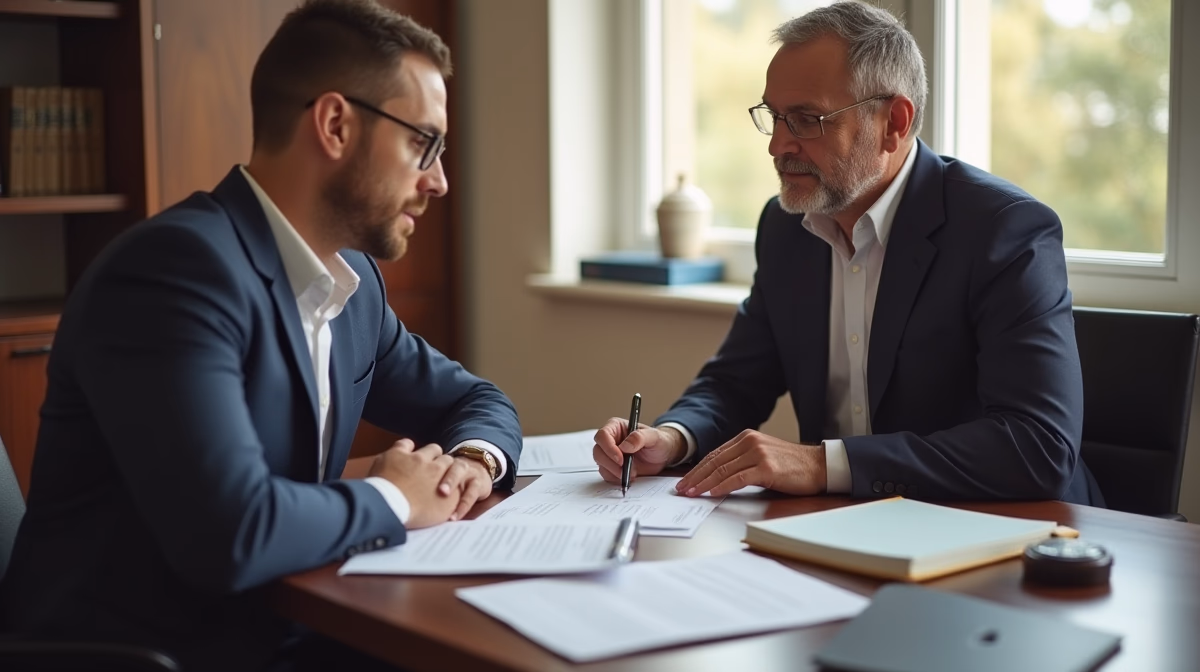 The dedicated trusts staff at The Law Firm of Steven F Bliss Esq focused on Riverside County trust matters meets with clients to manage the trust administration process to sign vital paperwork discussing Protecting Assets from Beneficiary Bankruptcy