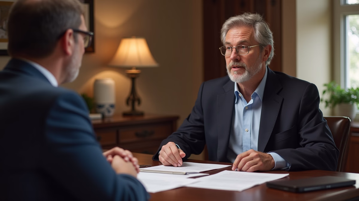The dedicated trusts staff at The Law Firm of Steven F Bliss Esq focused on Riverside County trust matters meets with clients to manage the trust administration process to sign vital paperwork discussing Protection from Beneficiary Lawsuits
