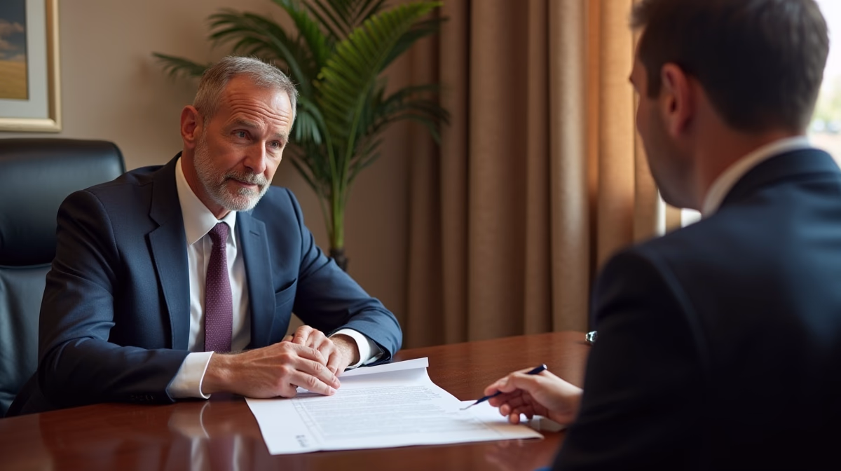 The probate staff working under Managing Partner Steven Farley Bliss focused on Riverside County probate matters is shown meeting with clients in our Southern California office addressing critical legal details discussing Proving Bad Faith Asset Taking