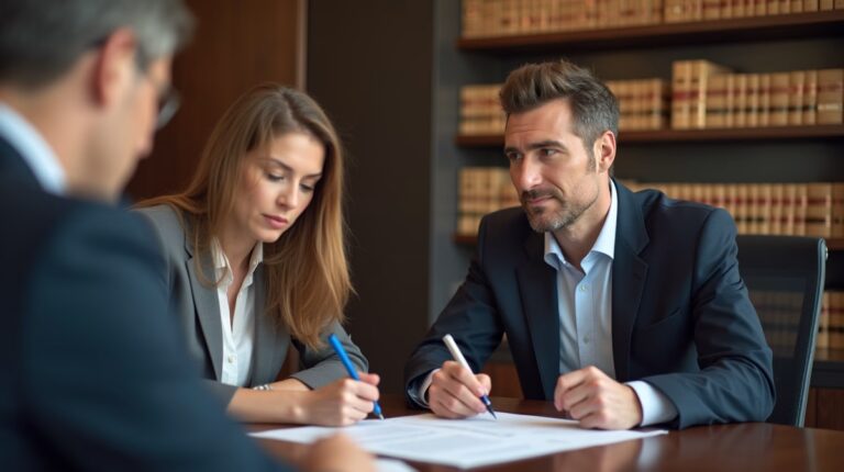 The probate staff working under Managing Partner Steven Farley Bliss focused on Riverside County probate matters is shown meeting with clients in our Southern California office addressing critical legal details discussing Proving Oral Contracts for Property