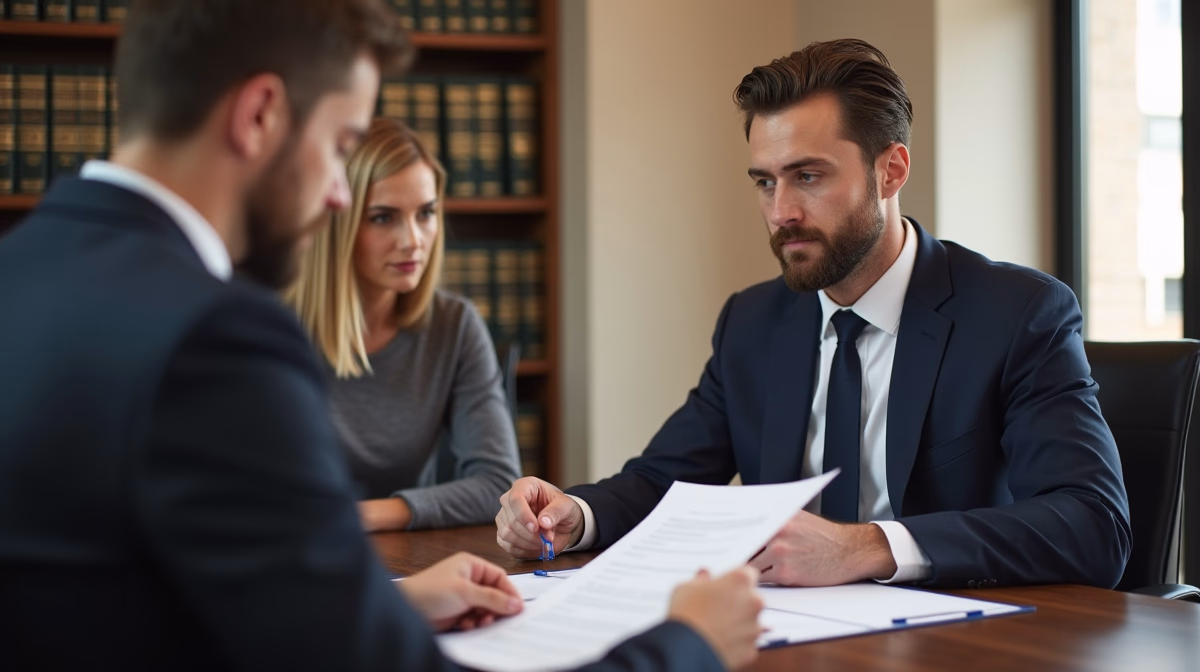 The probate staff working under Managing Partner Steven Farley Bliss focused on Riverside County probate matters is shown meeting with clients in our Southern California office addressing critical legal details discussing Recording Phone Calls with Creditors