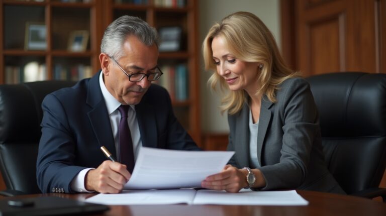 The probate staff working under Managing Partner Steven Farley Bliss focused on Riverside County probate matters is shown meeting with clients in our Southern California office addressing critical legal details discussing Recovering Stolen Assets for the Estate