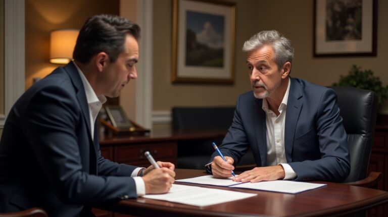 The probate staff working under Managing Partner Steven Farley Bliss focused on Riverside County probate matters is shown meeting with clients in our Southern California office addressing critical legal details discussing Revoking a Transfer on Death Deed