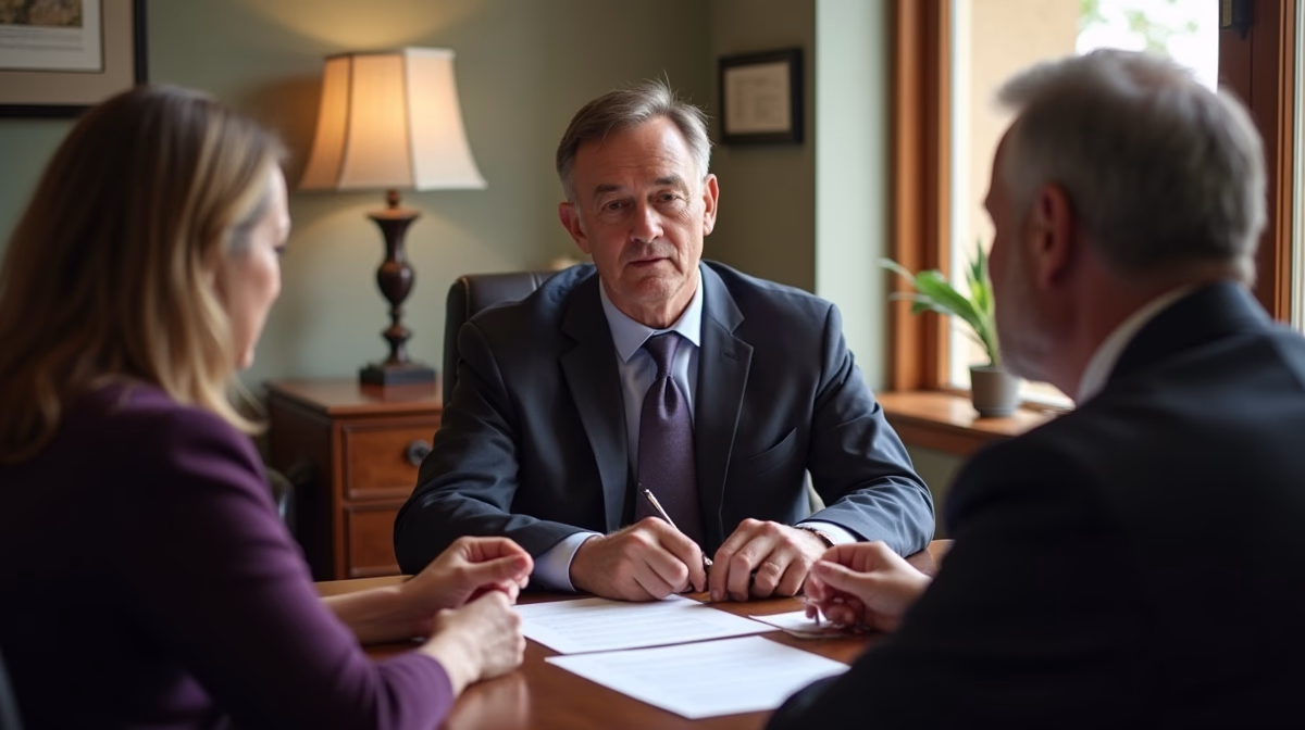 The probate staff working under Managing Partner Steven Farley Bliss focused on Riverside County probate matters is shown meeting with clients in our Southern California office addressing critical legal details discussing Right to Be Treated Impartially