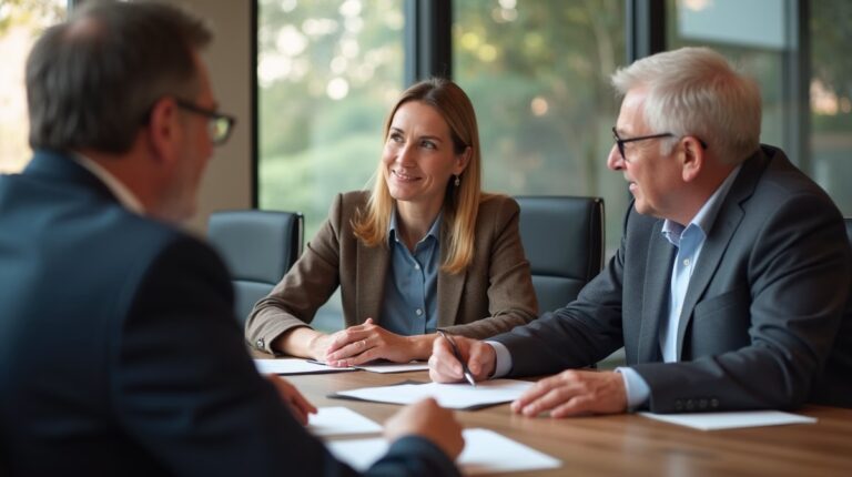 The probate staff working under Managing Partner Steven Farley Bliss focused on Riverside County probate matters is shown meeting with clients in our Southern California office addressing critical legal details discussing Right to a Preliminary Distribution