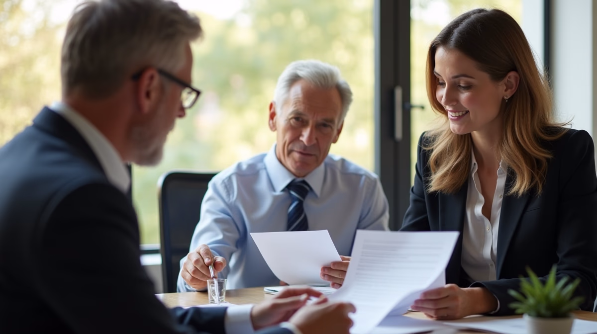 The probate staff working under Managing Partner Steven Farley Bliss focused on Riverside County probate matters is shown meeting with clients in our Southern California office addressing critical legal details discussing Searching for Unknown Creditors