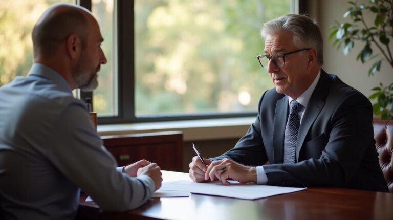 The probate staff working under Managing Partner Steven Farley Bliss focused on Riverside County probate matters is shown meeting with clients in our Southern California office addressing critical legal details discussing Separating Personal and Estate Funds